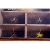 Image 7 : Antique Fly Fishing Lure Collection in Display The
