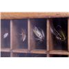 Image 8 : Antique Fly Fishing Lure Collection in Display The