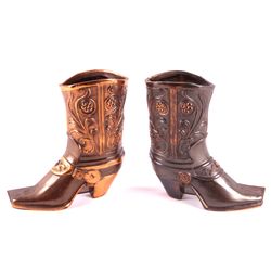 Cowboy Boot Bookends This is a pair of cowboy boot