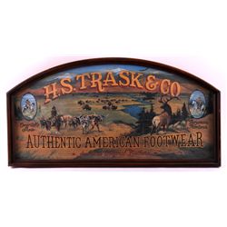 H.S. Trask & Co. Bozeman Montana Sign This is an o