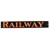 Image 1 : Porcelain Railway Sign This is a porcelain sign th