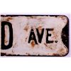 Image 3 : Antique Street Sign This is an original street sig