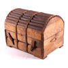 Image 7 : Antique Wooden Trunk This lot features an antique