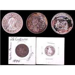 Silver Coin Collection This lot features 5 silver