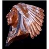 Image 1 : Cast Aluminum Native American Chief This lot featu