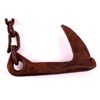 Image 4 : Antique Logging Dog Hooks with Chain This is a set