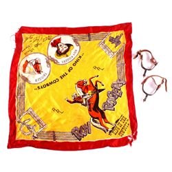 Roy Rogers Scarf and Child's Spurs This is a Roy R