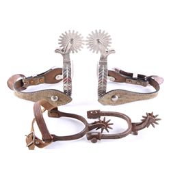 Western Cowboy Spur Collection The lot features fo
