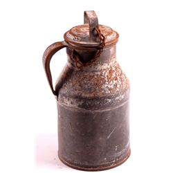 Antique Cream Can This lot features an antique cre