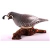 Image 1 : Hand Painted Wooden Quail This lot features a hand