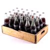 Image 1 : Wooden Soda Crate with Coca Cola Bottle Collection