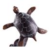 Image 2 : Bronze Turtle Sculpture This is a bronze turtle sc