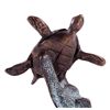 Image 3 : Bronze Turtle Sculpture This is a bronze turtle sc