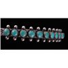 Image 4 : Navajo Sterling & Turquoise Bracelet This is a bra