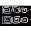Image 7 : Navajo Indian Silver Earring Collection The collec