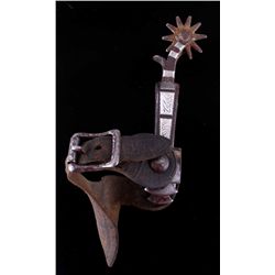 August Buermann Silver Mounted Single Spur This is