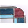 Image 4 : Vintage Stained Leaded Glass Pane This is a hand m