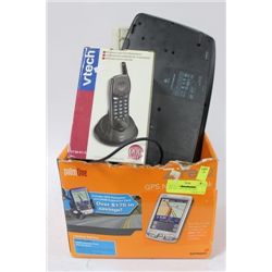 BOX W 2 KEYBOARDS/CORDLESS PHONE ETC