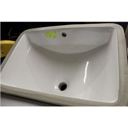 CERAMIC UNDERMOUNT SINK