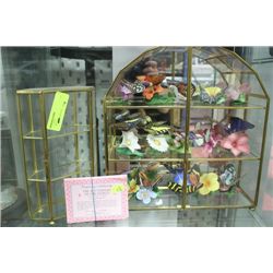 1985 FINE PORCELAIN FRANKLIN MINT BUTTERFLY