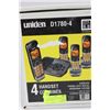 Image 1 : UNIDEN CORDLESS, DIGITAL PHONE W 4 HANDSETS
