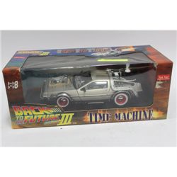 BACK TO THE FUTURE 3 TIME MACHINE DIE CAST CAR