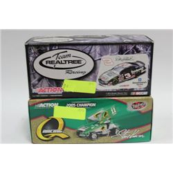 DIE CAST STOCK CAR AND SPRINT CAR X2