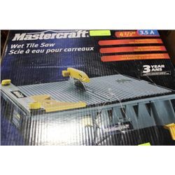 MASTERCRAFT WET TILE SAW