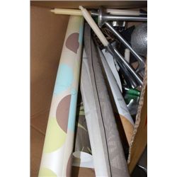 BOX OF SHOW HOME MISCELLANEOUS ITEMS