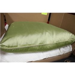BOX THROW PILLOWS AND COUCH COVER