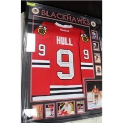 BOBBY HULL  H.O.F 1983 AUTOGRAPHED JERSEY W/C.O.A