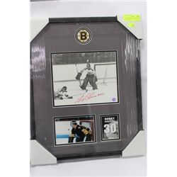 GERRY CHEEVERS AUTOGRAPHED PHOTO W/ C.O.A