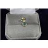 Image 1 : 14 KT GOLD EMERALD (1CT) DIAMOND PENDANT