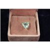 Image 1 : 14 KT GOLD AQUAMARINE PENDANT NECKLACE