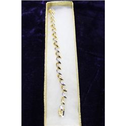 2 TONE SILVER BRACELET