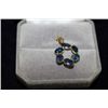 Image 1 : 14 KT GOLD SAPPHIRE (3.50CT) PENDANT