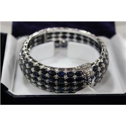 ST SILVER SAPPHIRE BRACELET
