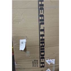 NEW IN BOX HEALTH RIDER EXERCISE MACHINE