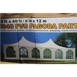 20' X 40' PVC PAGODA PARTY TENT