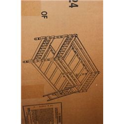 NEW IN BOX ESPRESSO TONE WOOD BUNK BED