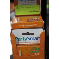BOX W 10 PKS OF PARTY SMART HERBAL SUPPLEMENT