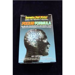 60 CAPLETS FOCUS FORMULA FOR CONCENTRATION AND