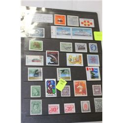SHEET OF CANADA MINT STAMPS