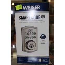 WEISER SMARTCODE 10 ELECTRONIC DEADBOLT