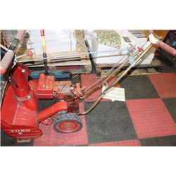 ANTIQUE TORO SNOW BLOWER