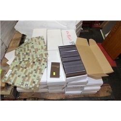 PALLET OF GLASS TILE