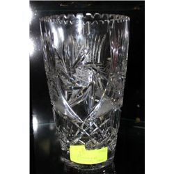 PINWHEEL CRYSTAL VASE