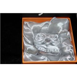 NACHTMANN CRYSTAL OWL ON CHOICE: CLEAR