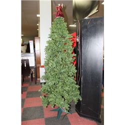 PRELIT 6' CHRISTMAS TREE W ANGEL