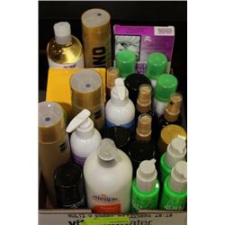 BOX FULL OF LADIES BATHROOM ESSENTIALS ON CHOICE